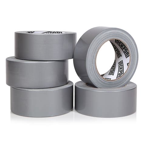 Best Deal Duct Tape Heavy Duty - 6 Roll Multi Pack - Silver 90 Feet x 2 Inch - Strong, Flexible, No Residue, All-Weather and Tear by Hand - Bulk Value for Do-It-Yourself Repairs, Industrial, Professional Use