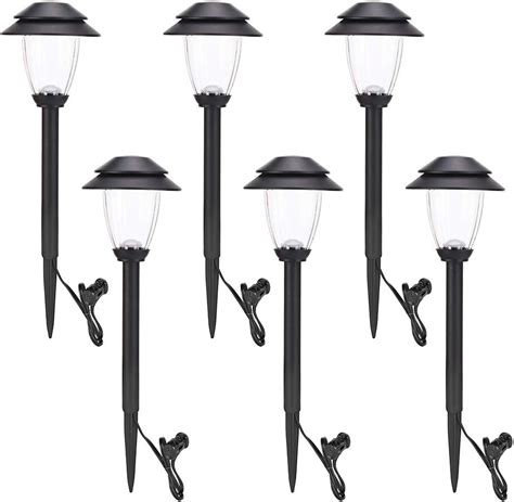 HECARIM Low Voltage Path Lights, 6 Pack Outdoor Landscaping Path Light, Low Voltage Garden Lights, Waterproof LED Landscape Lights for Walkway, Pathway, Lawn, Yard and Driveway