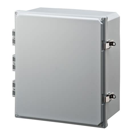 Free Shipping 🛒 Integra H181610HLL Premium Line Enclosure, Hinged, Locking Latch Cover, Opaque Cover, Mounting Feet, 18" Height, 16" Width, 10" Depth