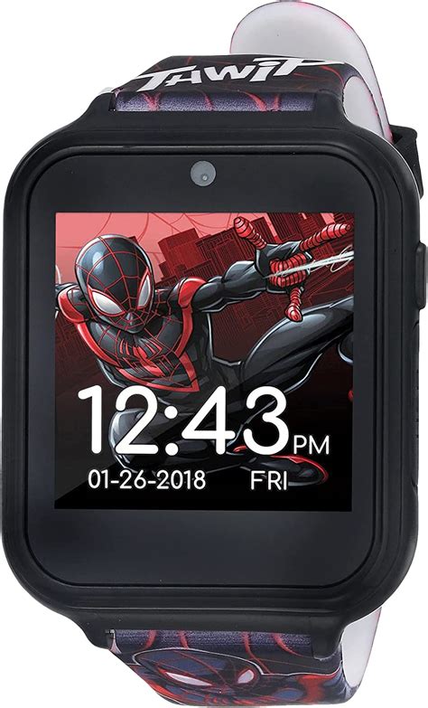 Marvel Spider-Man Touchscreen Interactive Smart Watch (Model: SPD4664AZ)