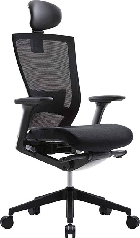 SIDIZ T50 Home Office Desk Chair : Ergonomic Office Chair, Adjustable Headrest, 2-Way Lumbar Support, 3-Way Armrests, Forward Tilt Adjustment, Adjustable Seat Depth, Ventilated Mesh Back