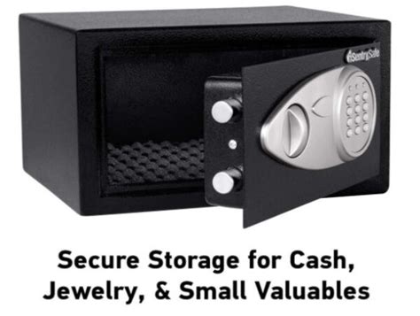 Free Shipping Offer SentrySafe X041E Security Safe with Digital Keypad, 0.4 Cubic Feet (Small), Black